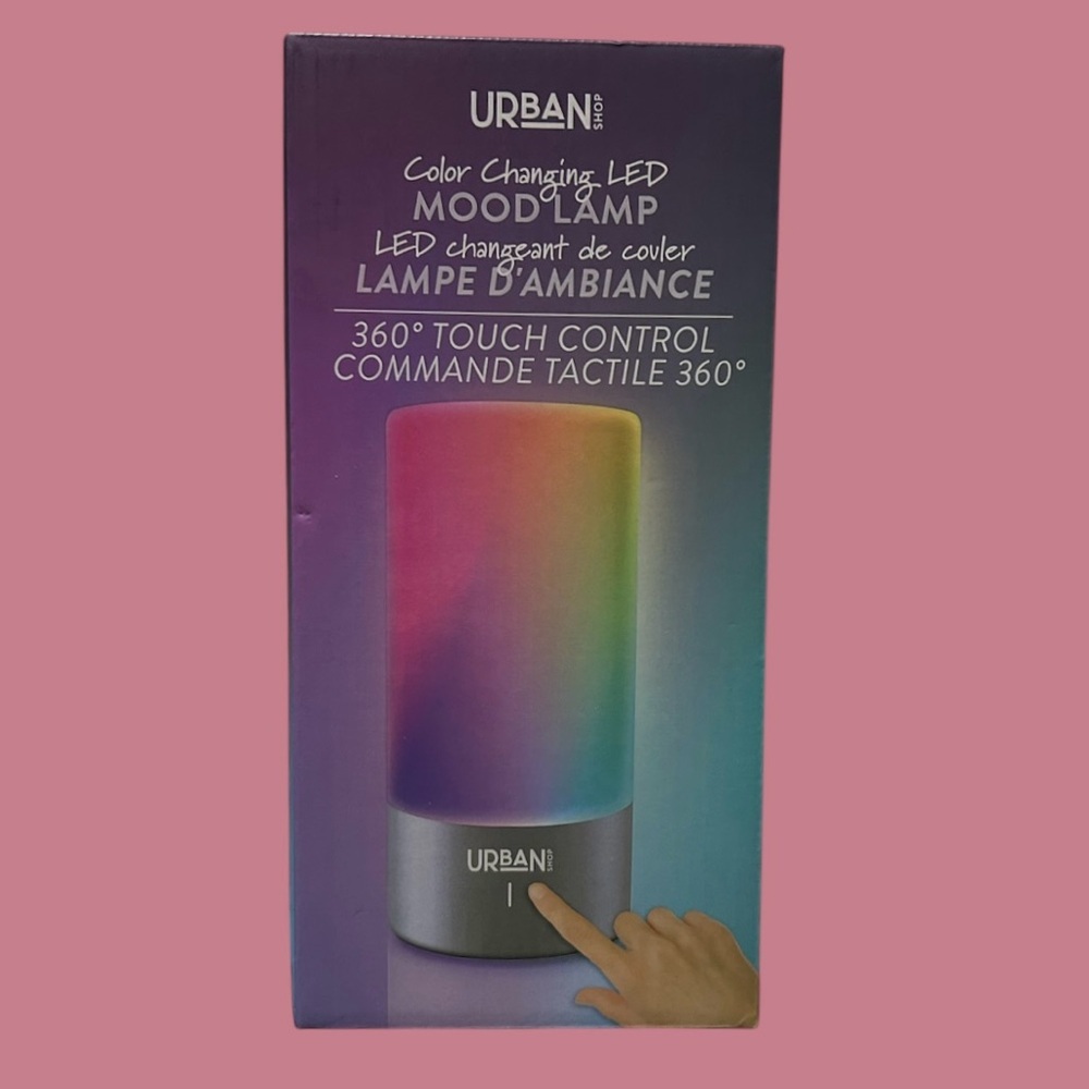 Urban Shop Colour Changing LED Mood Lamp